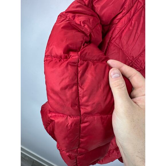 Eddie Bauer First Ascent EB 800 Down Puffer Jacket Red Womens Large - Picture 13 of 14